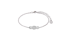 Xenox Armband Silber rhodiniert