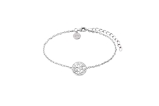 Xenox Armband Silber rhodiniert