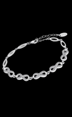 Lotus Armband Silber