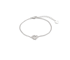 Xenox Armband Silber rhodiniert