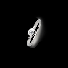 Xenox Ring Silber mit Zirkonia Ø3mm