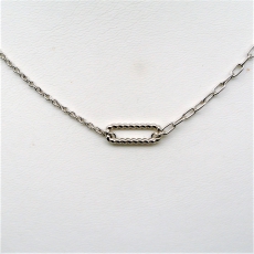 Xenox Kette Silber rhodiniert