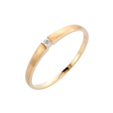 Ring matt Brillant 585/-