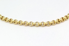 Collier 333/- Gelbgold Erbse