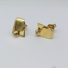 Ohrstecker 333/-Gelbgold