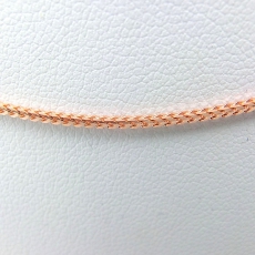Kette Fuchs Vierkant 1,1, 585/- Rotgold