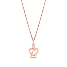 Xenox Kette Silber rosé