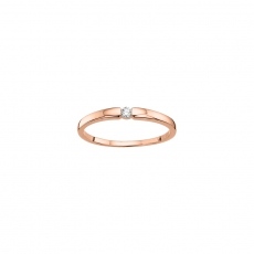 Antragsring  mit Krappenfassung 585/-Roségold