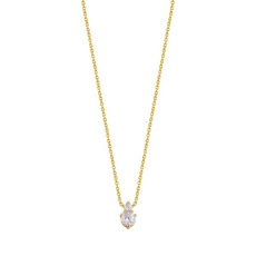Xenox Kette Silber vergoldet