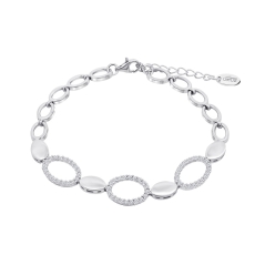 Lotus Armband Silber