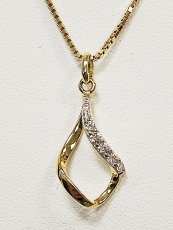 Anhänger 585/- Gelbgold