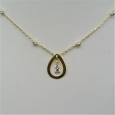 Kette Anker mit Anhänger