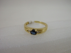 Damenring 585/- Gelbgold