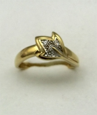 Damenring 585/- Gelbgold