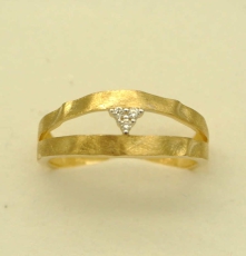 Damenring 585/- Gelbgold