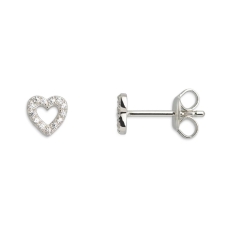 Xenox Ohrstecker Silber rhodiniert