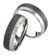 Ring Titan mit Carbon