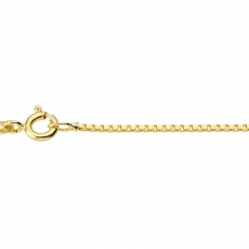 Kette Venezianer 1,2 vergoldet 45cm