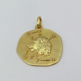 Anhänger Sternzeichen Löwe 333/- Gelbgold