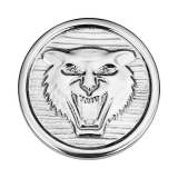 Coin Edelstahl Löwe/Feuer , Ø33mm