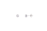 Xenox Ohrstecker Silber rhodiniert mit Zirkonia, Ø3,5mm