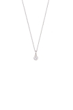 Xenox Kette Silber rhodiniert mit Anhänger Zirkonia