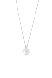 Xenox Kette Silber mit Anhänger Perle Ø 10mm