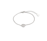 Xenox Armband Silber rhodiniert