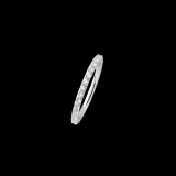 Xenox Ring Silber rhodiniert mit Zirkonia , 1,8mm breit