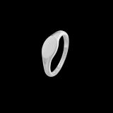 Xenox Ring Silber poliert ovale Platte
