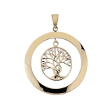 Anhänger Gelbgold 333/- rund