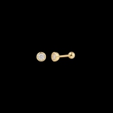 Xenox Ohrstecker Helix Silber