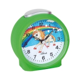 Kinder Wecker hellgrün Quartz