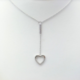 Kette Y Silber rhodiniert