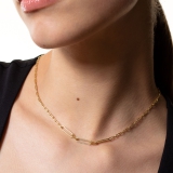 Xenox Kette Silber vergoldet
