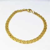 Collier Garibaldi 333/- Gelbgold