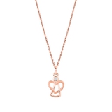 Xenox Kette Silber rosé