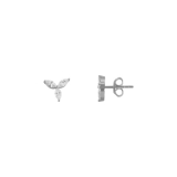 Xenox Ohrstecker Silber rhodiniert