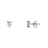 Xenox Ohrstecker Silber rhodiniert
