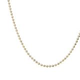 Silber Damencollier goldplattiert