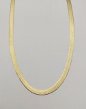 Collier Silber vergoldet