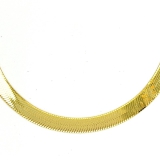 Collier Silber vergoldet