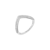 Xenox Ring Silber rhodiniert mit Zirkonia
