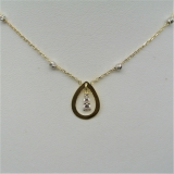 Kette Anker mit Anhänger