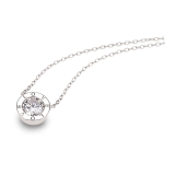 Kette Anker mit Anhänger Zirkonia, Schriftzug Love