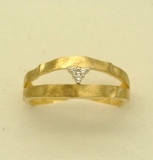Damenring 585/- Gelbgold