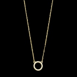 Xenox Kette Silber vergoldet